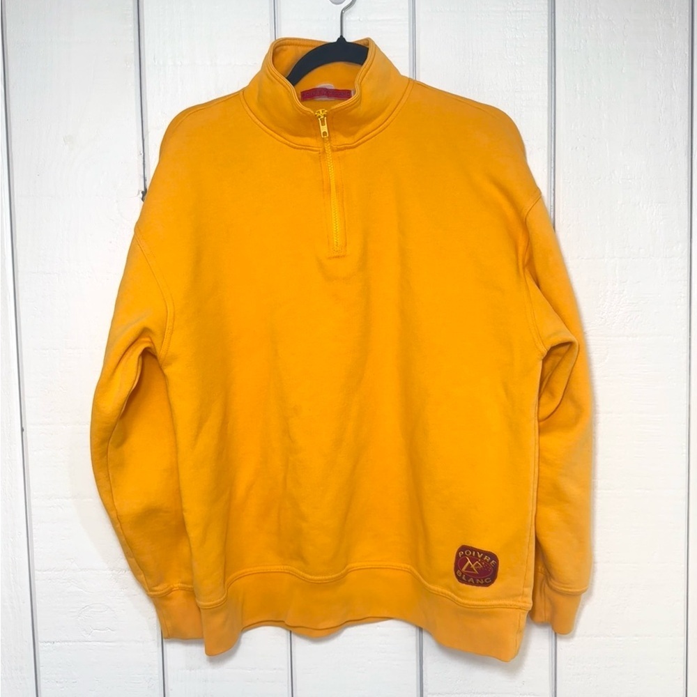 Vintage Poivre Blanc 1/4 Zip Sweater